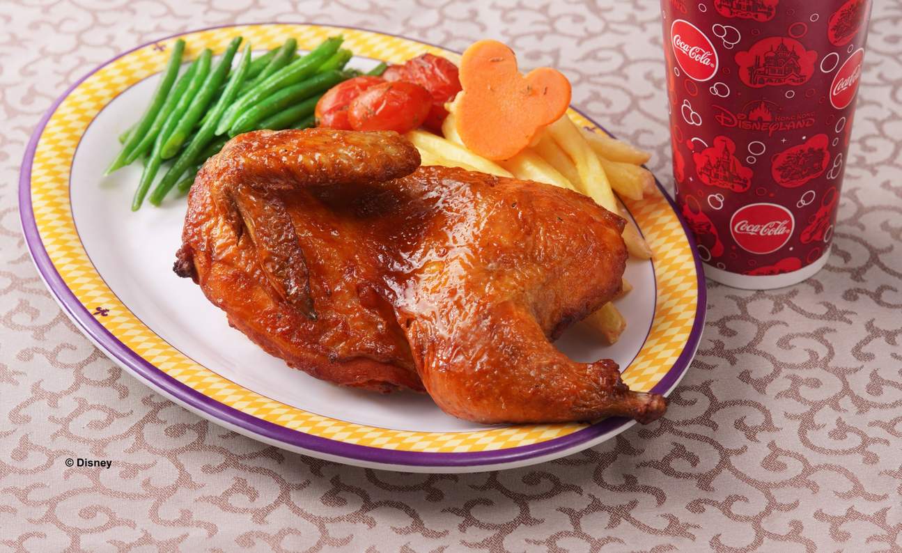 ร้าน Grill station ที่ฮ่องกงดิสนีย์แลนด์