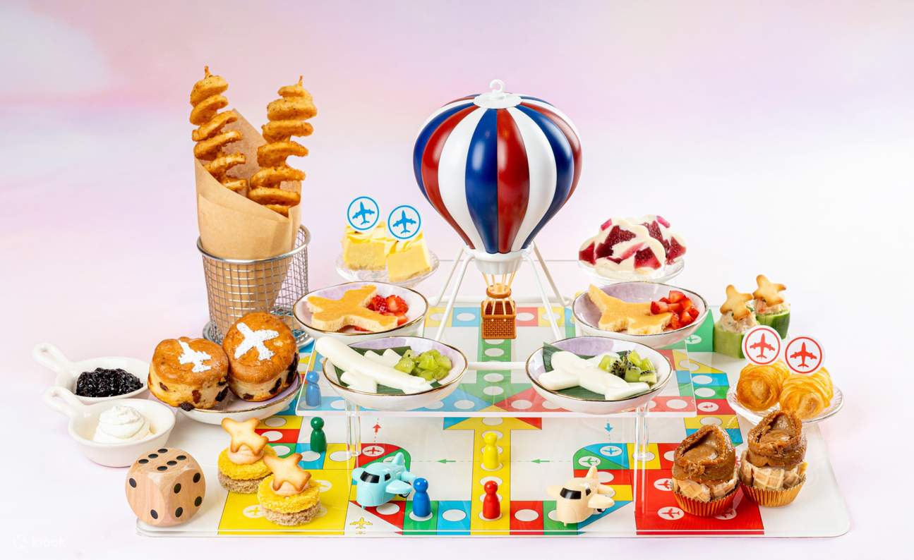 「飞行甜悦」主题双人下午茶