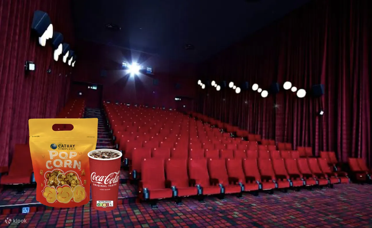 新加坡 Cathay Cineplexes 爆米花套餐优惠券