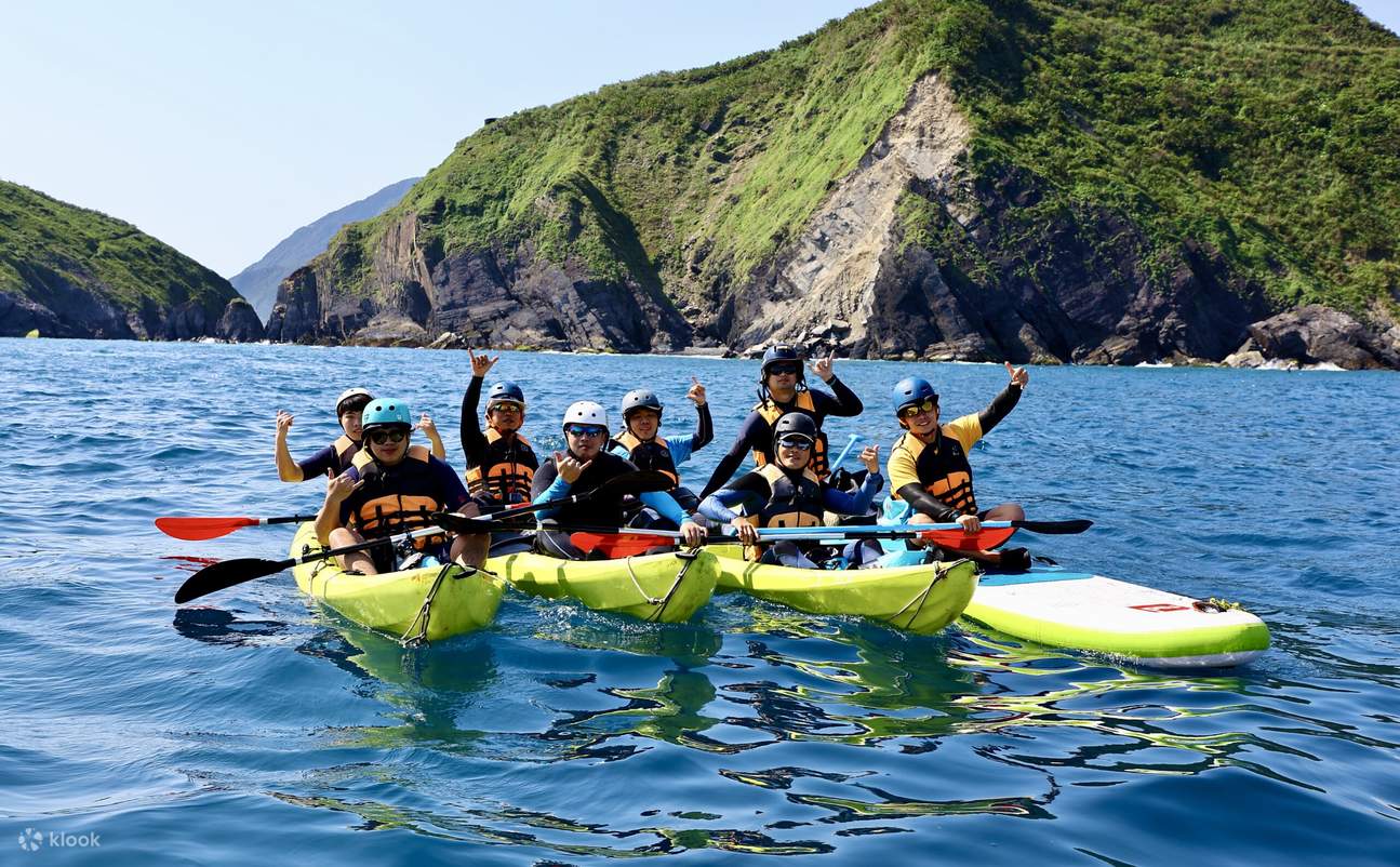 Yilan｜Water Walker Eintägiges Sommersportcamp am Meer – Stand-Up-Paddling & Kanufahren & Schnorcheln