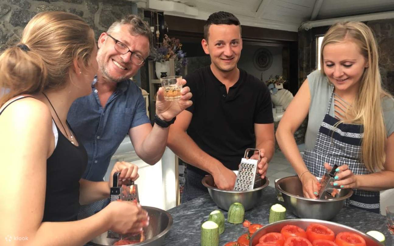 Traditional Greek cooking class with transfer in Mykonos Town - Klook ...