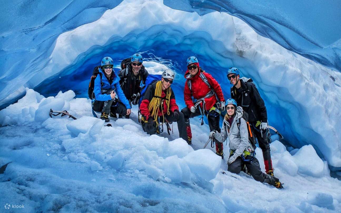 Avventura di arrampicata su ghiaccio in elicottero Fox It Up