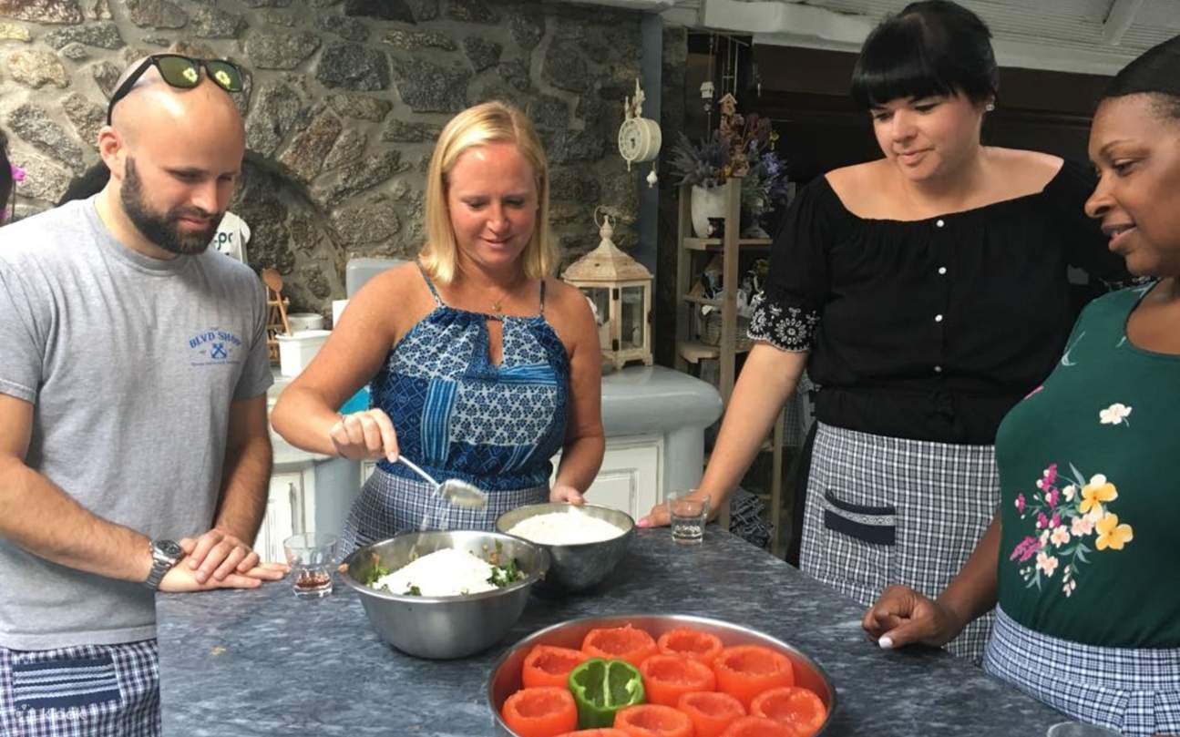 Traditional Greek cooking class with transfer in Mykonos Town - Klook ...