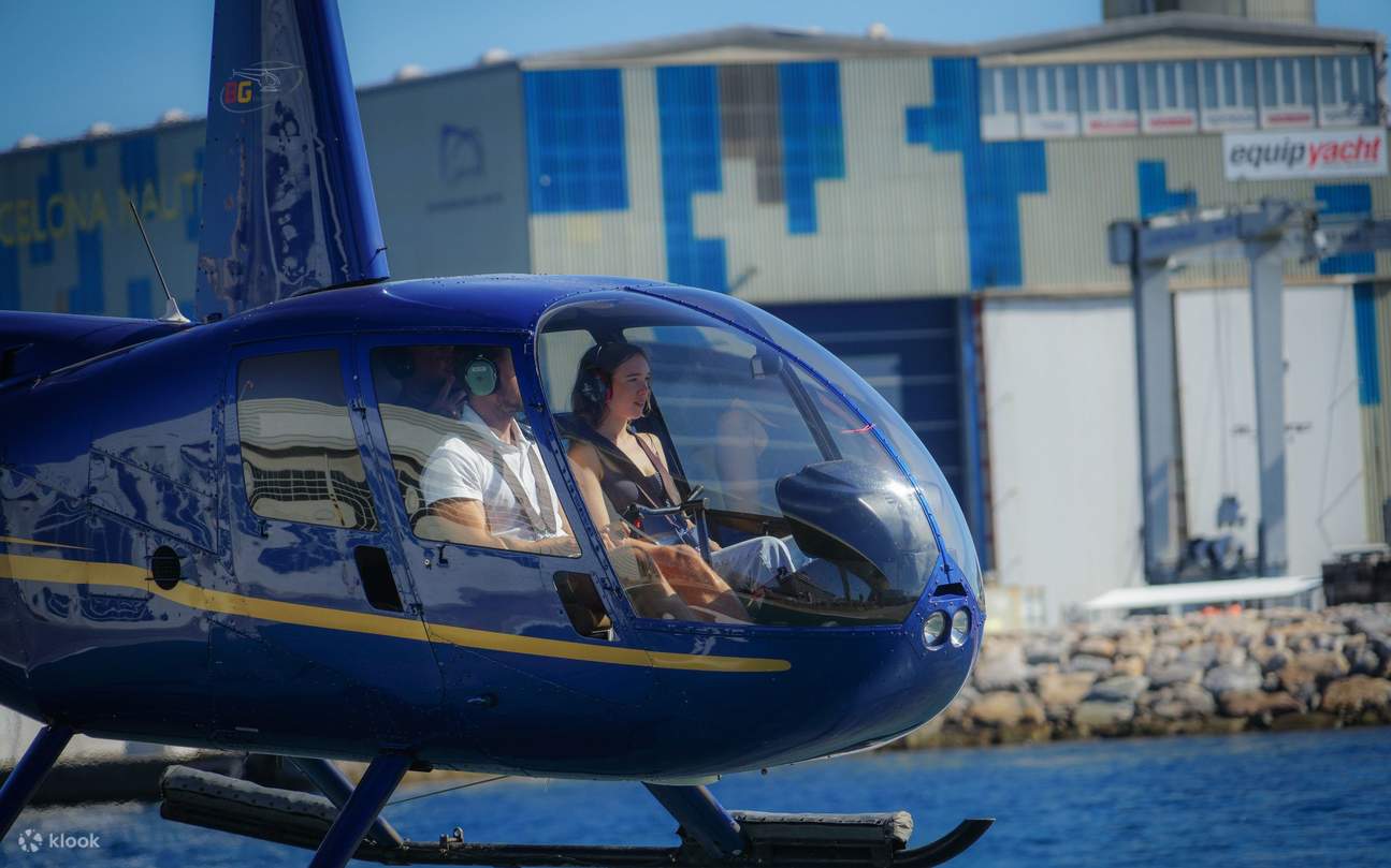 Get ready to lift off as skilled pilots lead you into a breathtaking aerial adventure above Barcelona