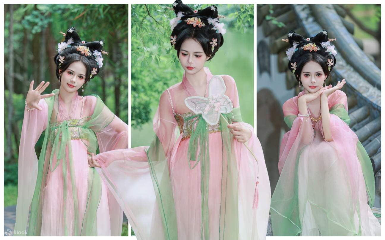 Xi Xi Hanfu Experience Hall ▪ Pengalaman Pemotretan (Sewa Hanfu + Pilihan Termasuk Rias Wajah Pengalaman Hanfu + Pilihan 1 Jam Sesi Pemotretan Outdoor dengan Fotografer + Pilihan Kostum yang Indah dan Beragam + Pelayanan Berkualitas + Kostum Berkualitas T