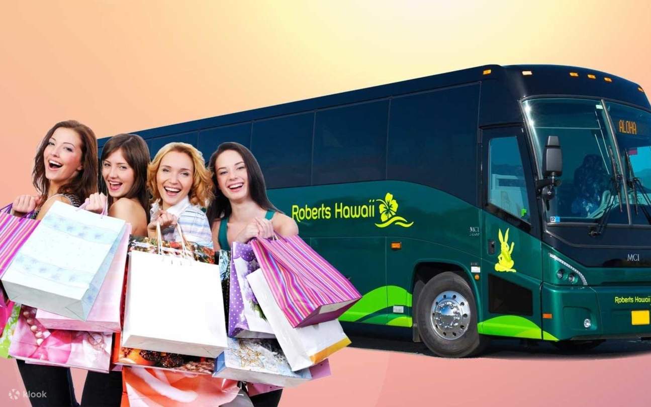 Récupérez vos trésors de shopping et profitez d'un trajet confortable de retour à Waikiki.