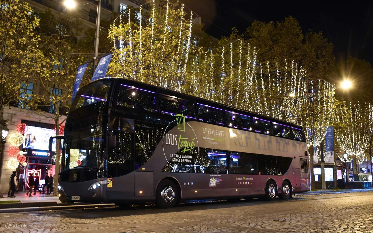 Pengalaman Makan dan Bersiar-siar Saint-Germain 1920 Bus di Paris