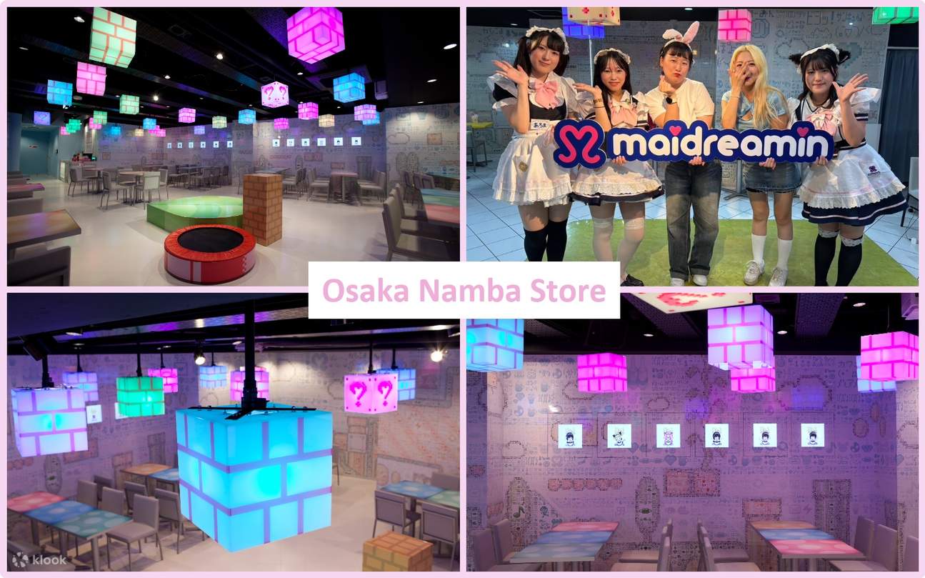💖Empfohlenes Geschäft💖 Osaka Namba Store (Ein großer Veranstaltungsort mit bis zu 80 Plätzen, kreiert von TeamLab, gelegen in Denden Town, der größten Elektrostadt Westjapans und einem Mekka für Otaku-Fans. Genießen Sie eine geheimnisvolle und ausgefallen