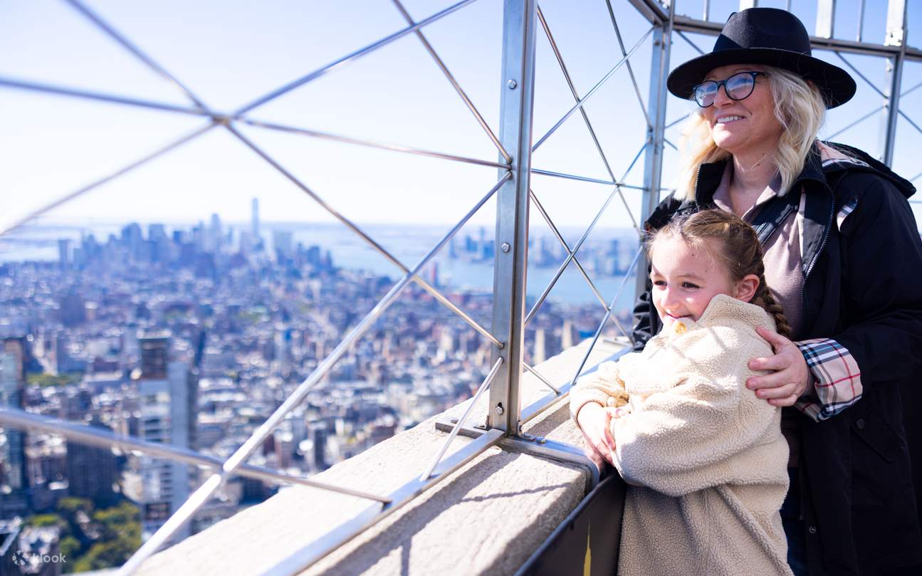 Experience New York City like never before from the Empire State Building observation deck