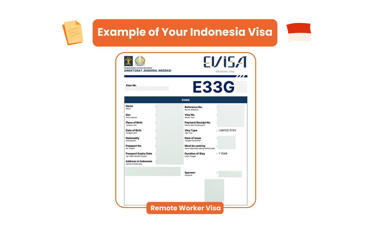Picture Idea: Indonesia Visa Service For Remote Worker