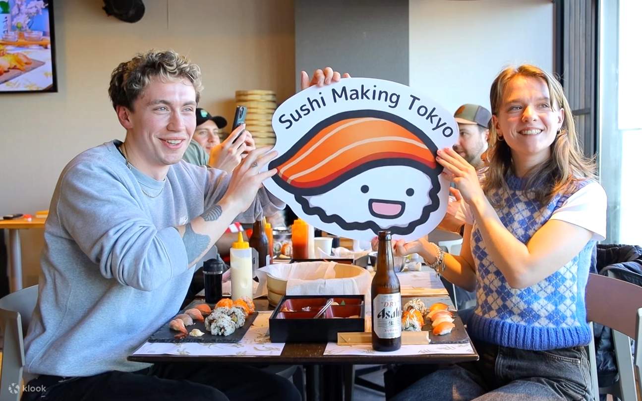 Sushi Making Tokyo No1 Cooking Class in Japan