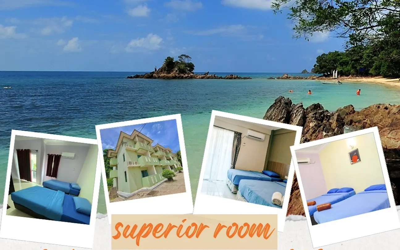 入住卡帕斯岛的 Kapas Coral Beach Resort 3 天 2 夜或 2 天 1 夜