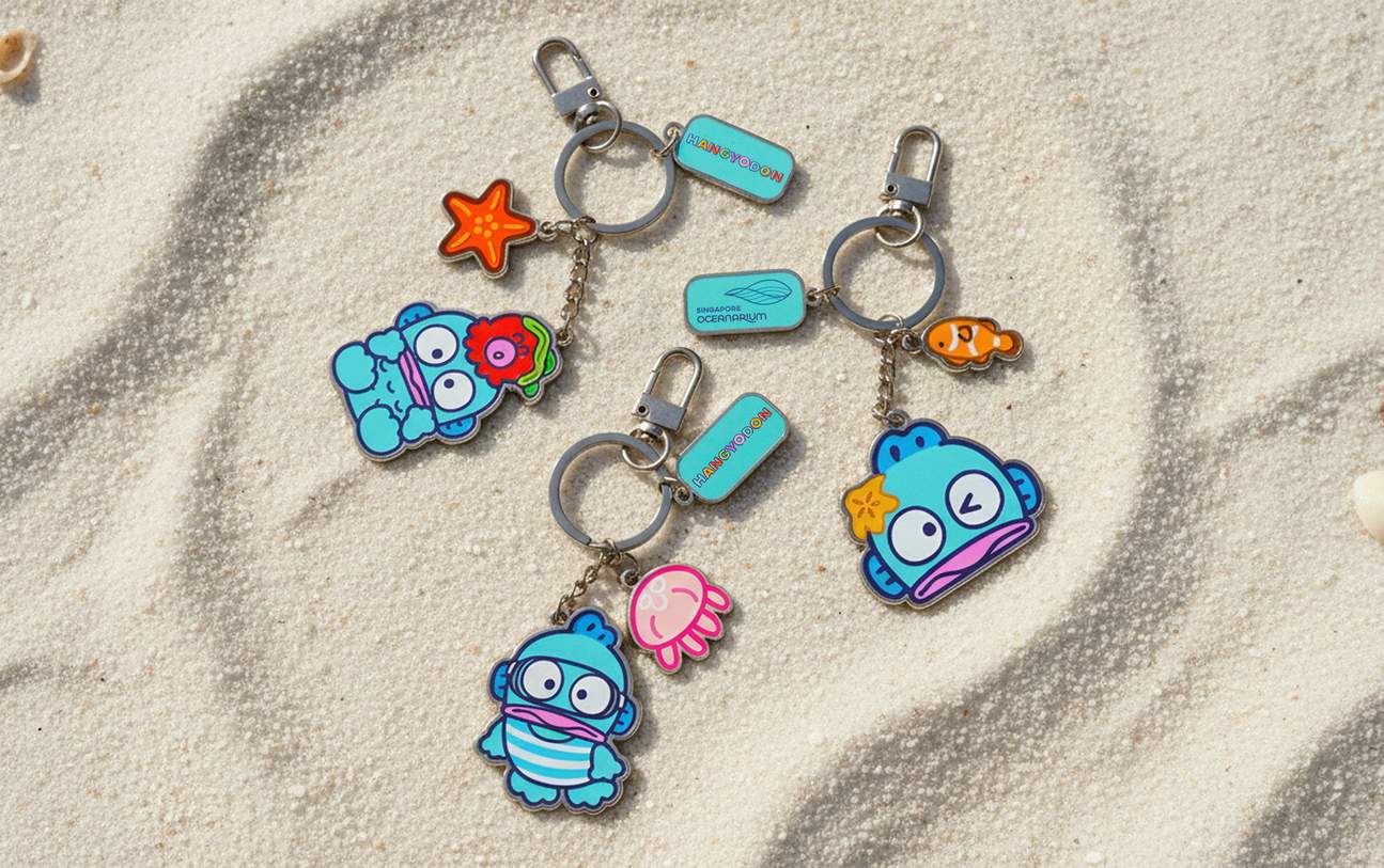 【Hangyodon 海洋奇遇记】可爱造型的钥匙扣等您带回家