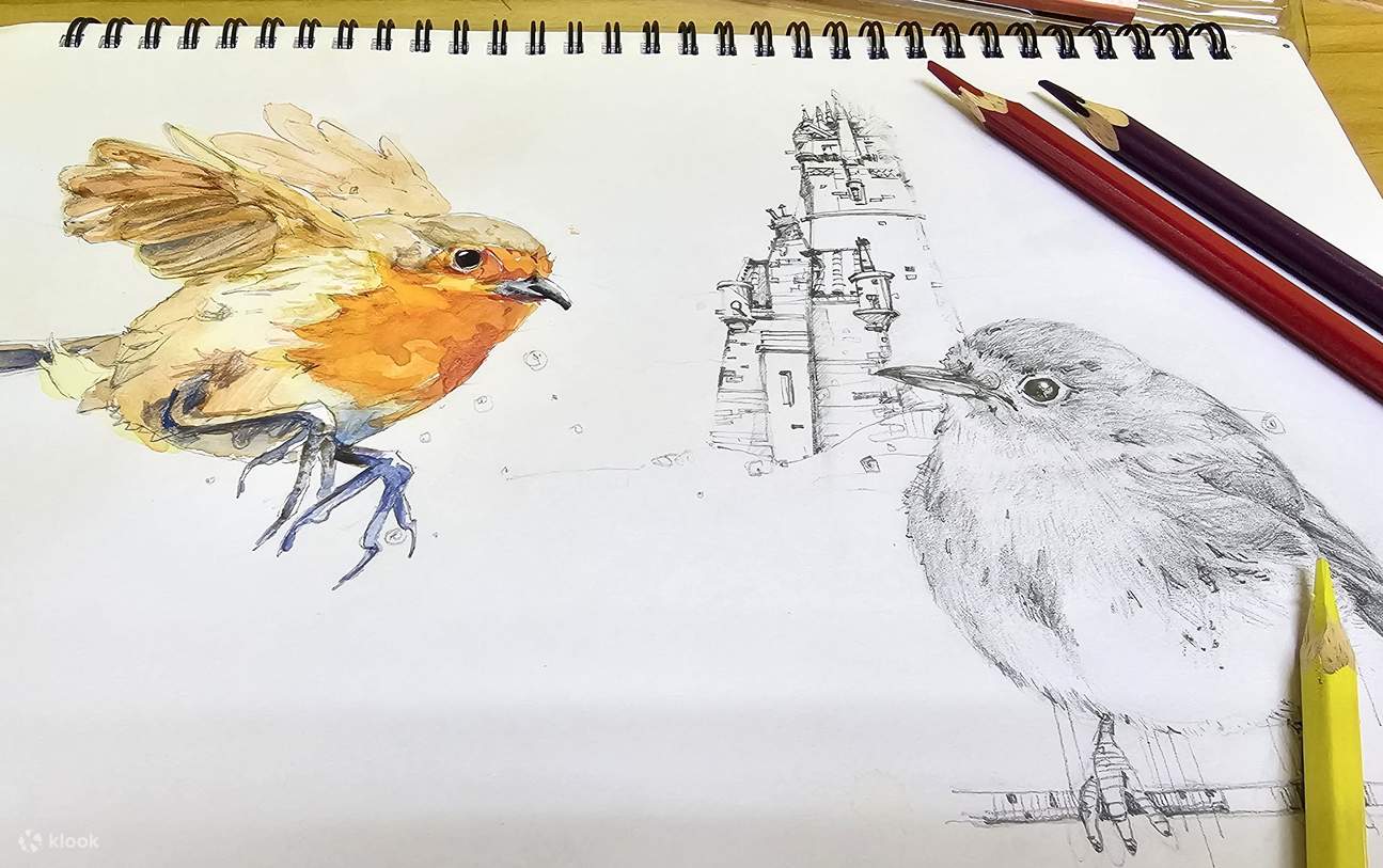 Акварельные достопримечательности Сингапура