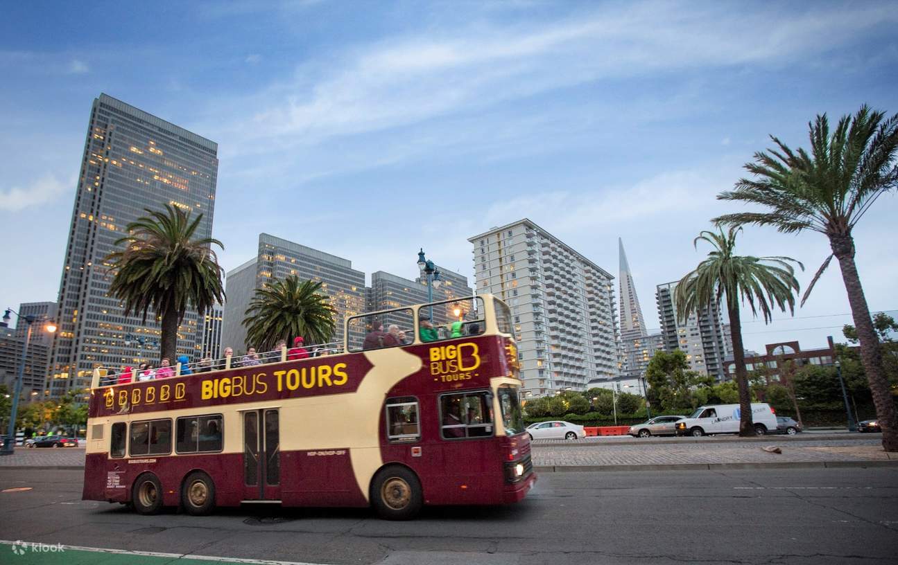 Big Bus San Francisco HopOn HopOff Tours (OpenTop) Klook Australia