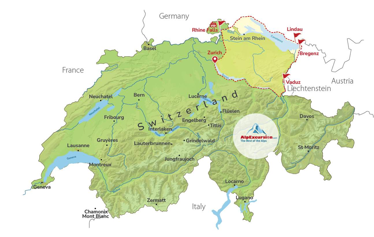 4ヶ国プライベートツアー：リヒテンシュタイン、オーストリア、ドイツ、スイス | Klook