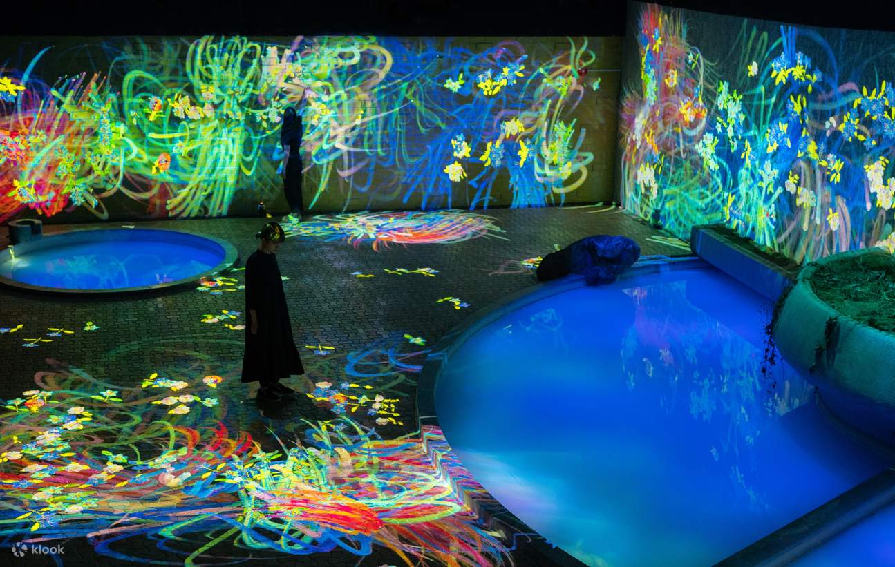 teamLab Ruins and Heritage: Rinkan Spa & Tea Ceremony - GC, Kyushu ...