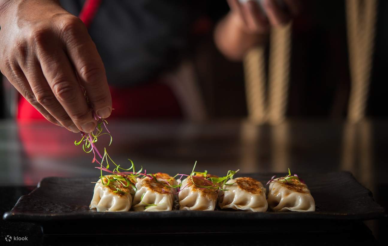 曼谷美爵 Benihana 中庭铁板烧自助餐