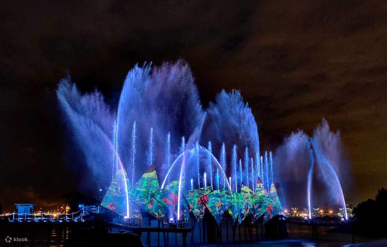 シンガポールの夜の祭典：リバークルーズ、スペクトラ