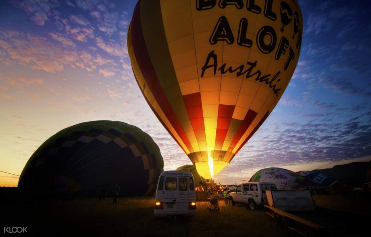 Sunrise Hot Air Balloon Ride in Hunter Valley Klook Australia
