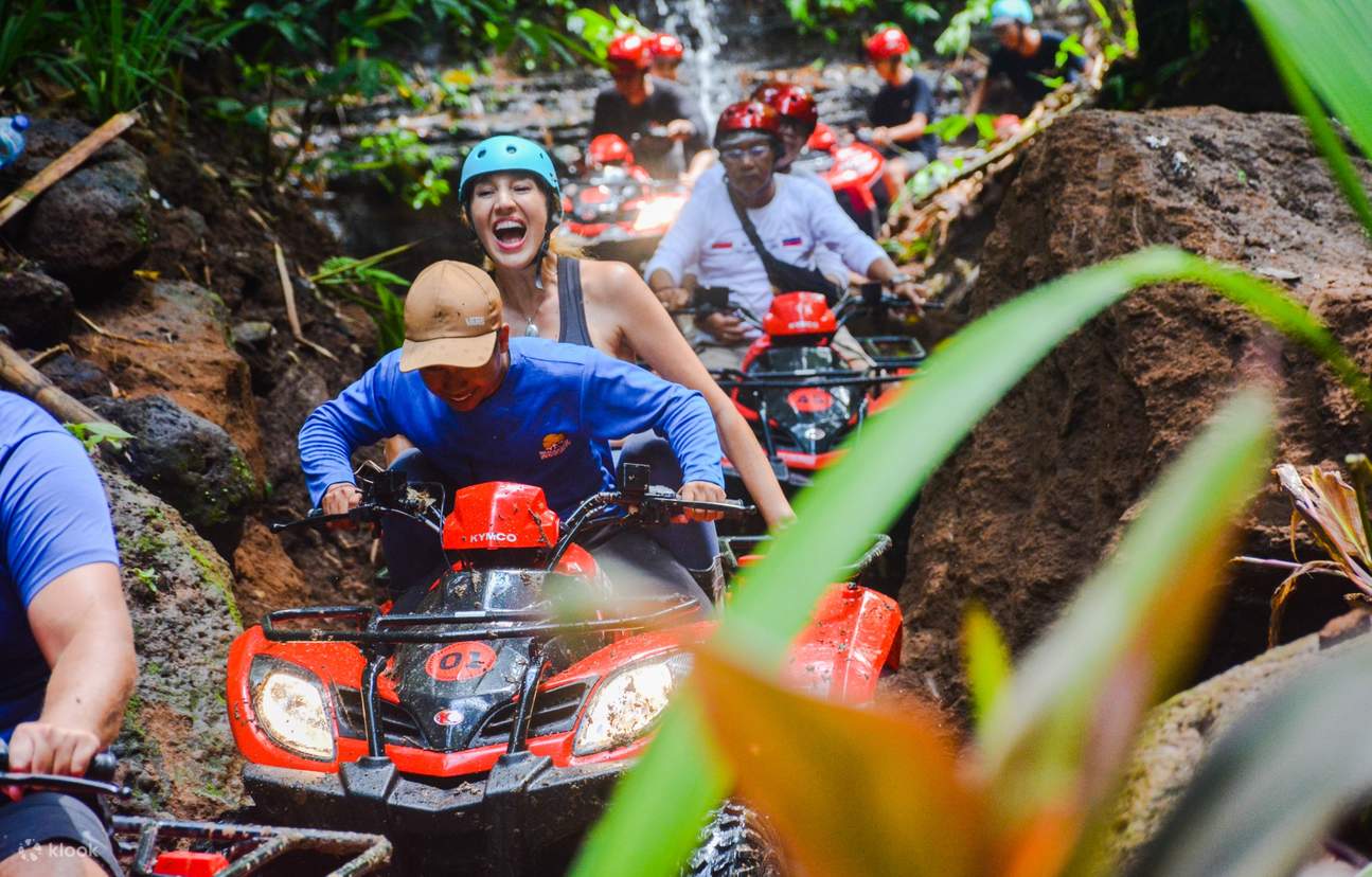 Hop on an ATV with a companion and head off to an exciting adventure