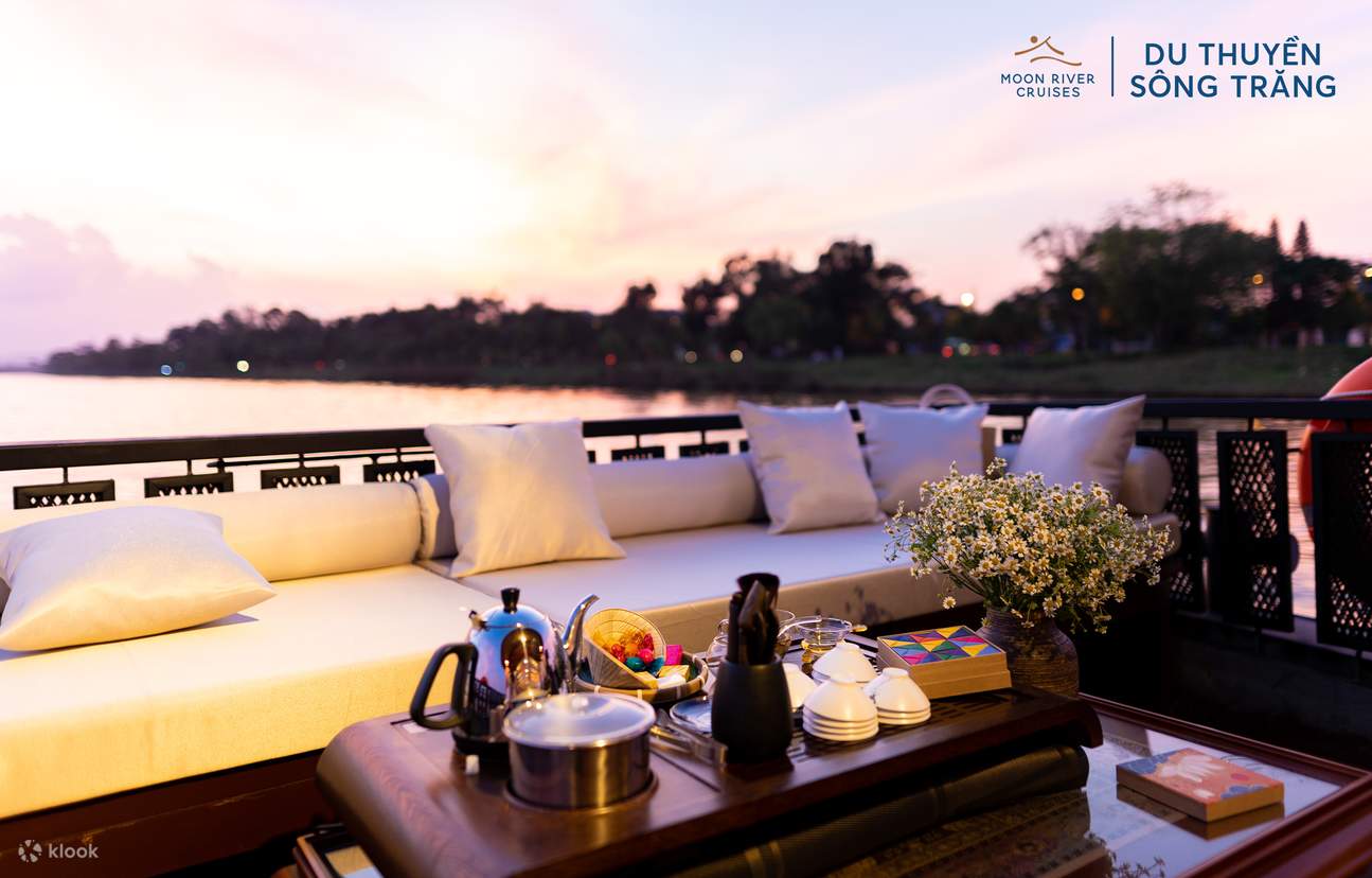 The Royal Afternoon Tea Sunset Cruise Experience on Perfume River Klook  India