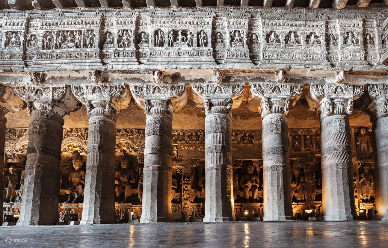 Tiket Masuk Ajanta Caves dengan Pemandu Opsional