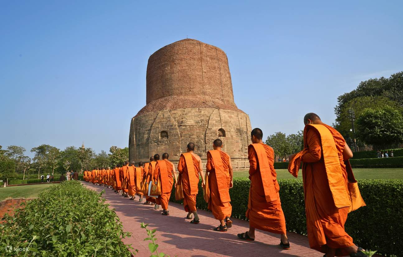 Vé vào cửa Sarnath (Dhamek Stupa + Bảo tàng) kèm hướng dẫn viên tùy chọn