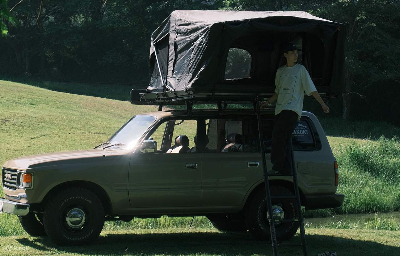 80s Rv Top Toyota Land Cruiser 80 Classic Rooftop Tent Campervan (Suitable for 4 ...
