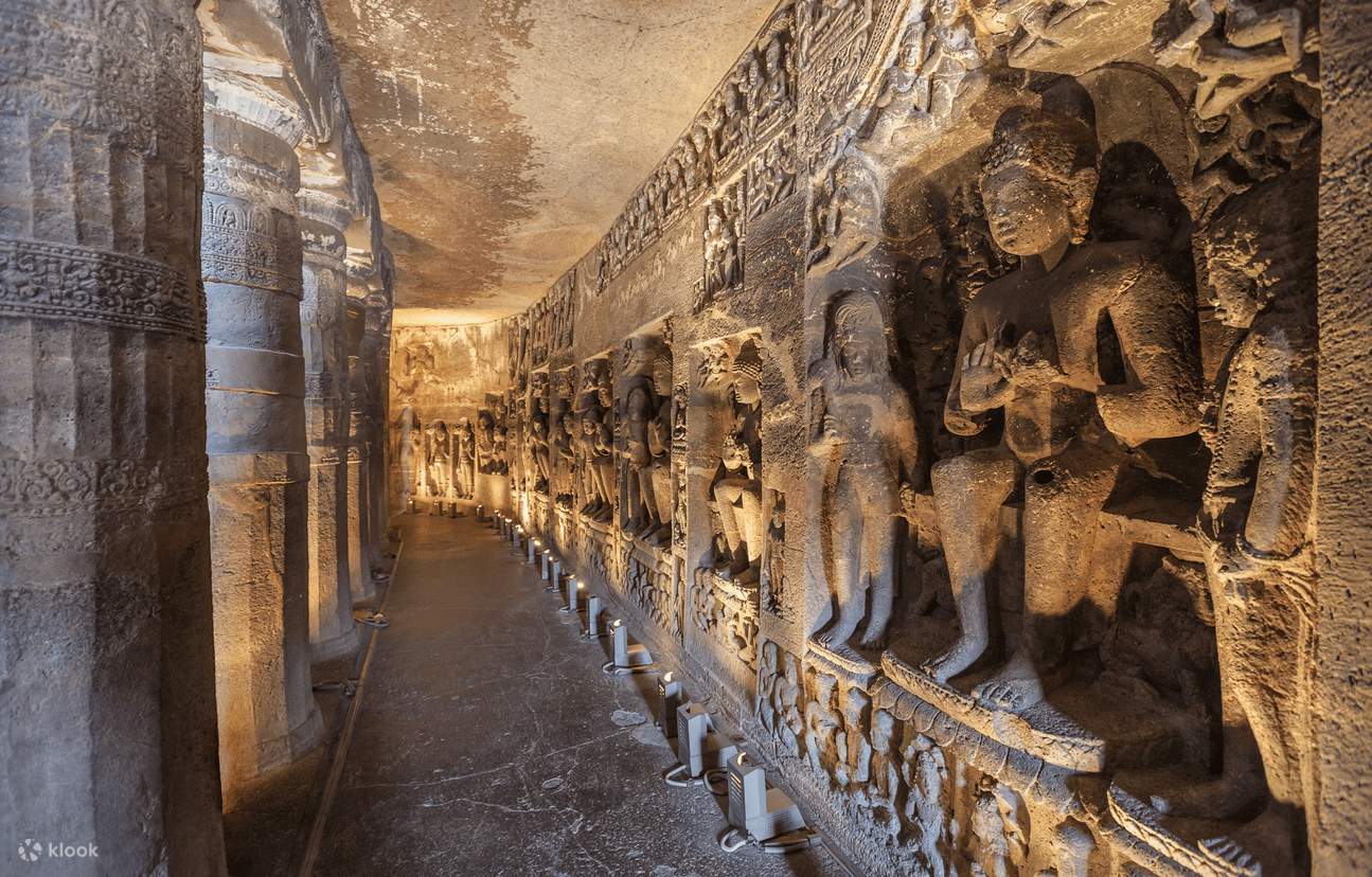 Biglietto d'ingresso alle Grotte di Ajanta con guida opzionale