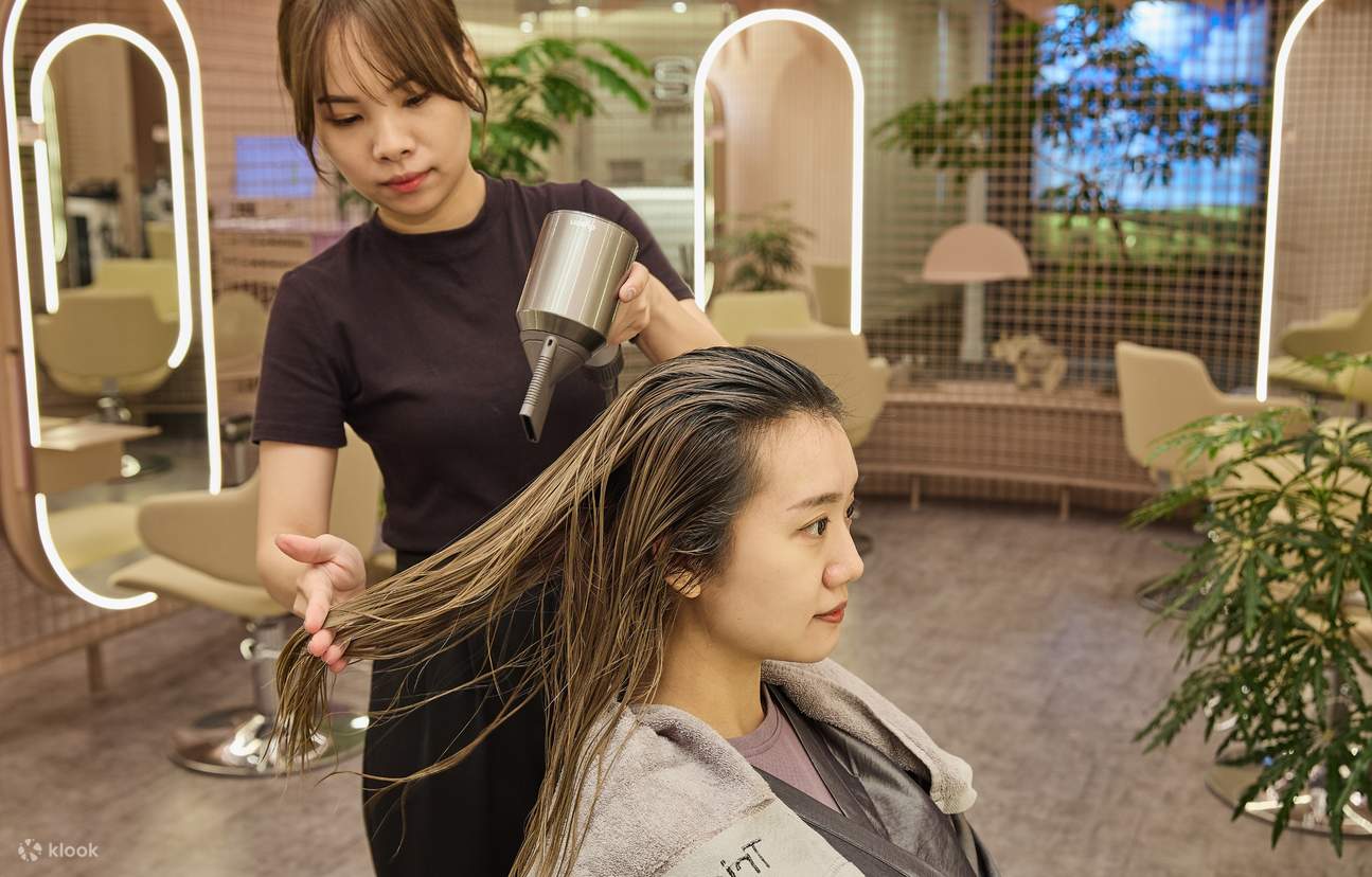 สเปรย์เป่าผมพร้อมเติมความชุ่มชื้น