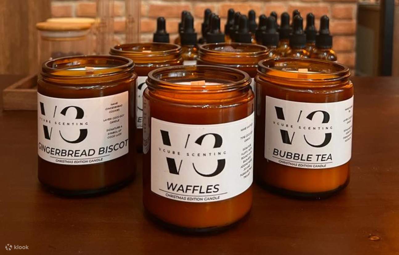 เวิร์กชอปทำเทียนหอมจากไขถั่วเหลือง