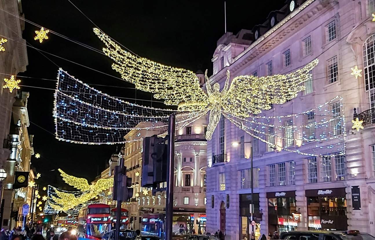 Experience the Magic of London's Christmas Lights on a Guided Walking