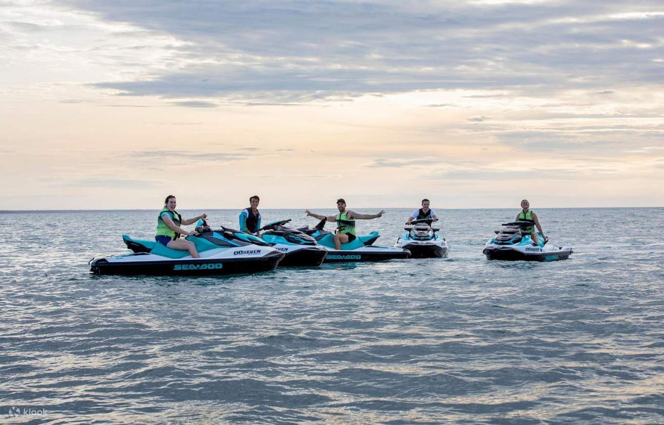 equipo de motos de agua