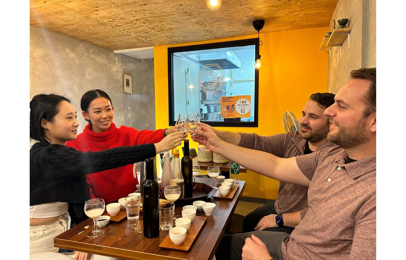 マッコリ好きと交流