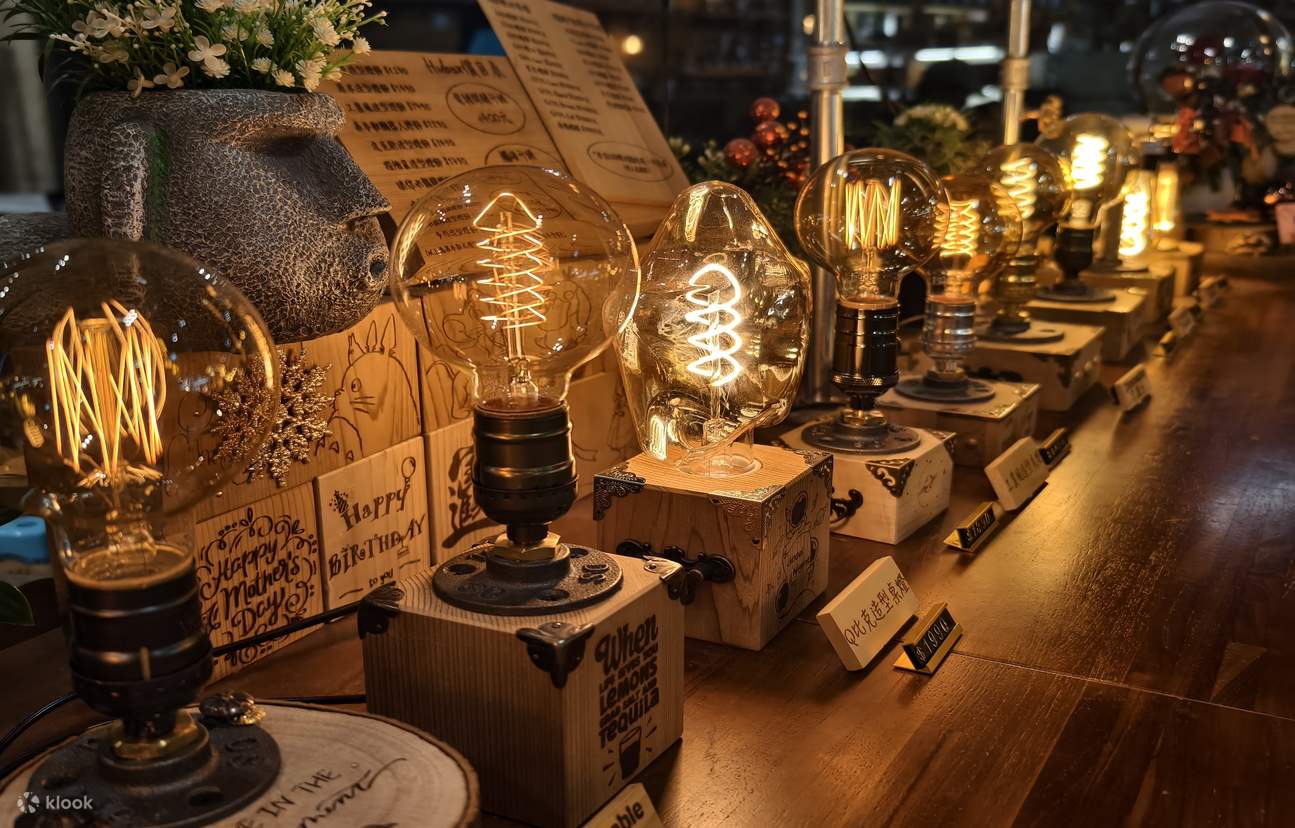 Taipei: Pengalaman Kursus DIY Lampu Buatan Tangan Gaya Perindustrian Retro HUBOX