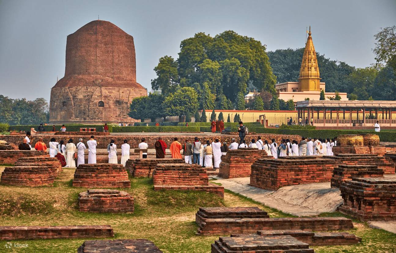 Vé vào cửa Sarnath (Dhamek Stupa + Bảo tàng) kèm hướng dẫn viên tùy chọn