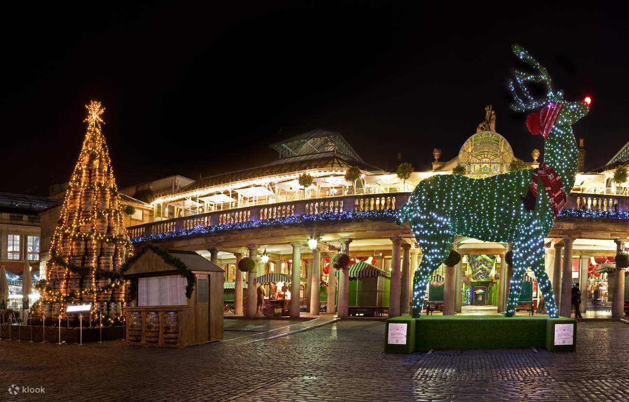 Experience the Magic of London's Christmas Lights on a Guided Walking