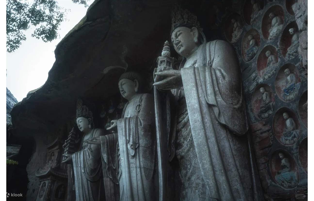 重慶大足石刻1日ツアー（重慶唯一の世界文化遺産＋1200年前の古の国を