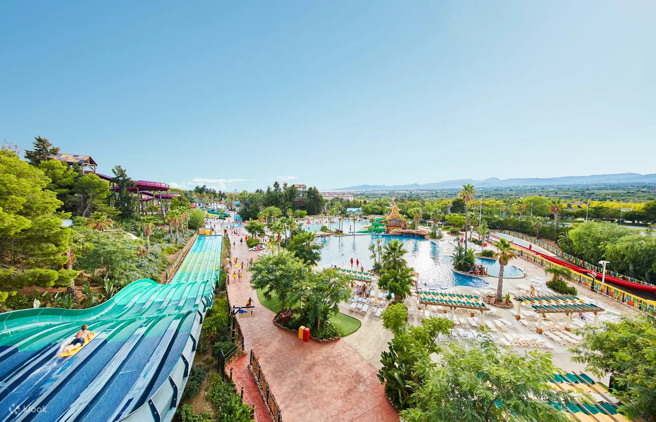PortAventura Caribe 水上乐园景点鸟瞰图