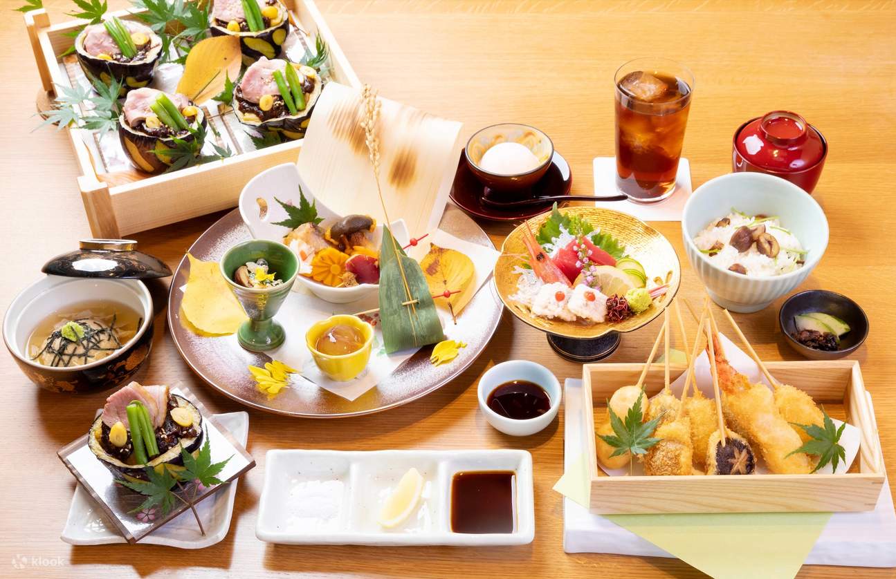 Kushiage syunkasyuntou - kedai khusus lidi goreng Jepun (Osaka Kitashinchi)