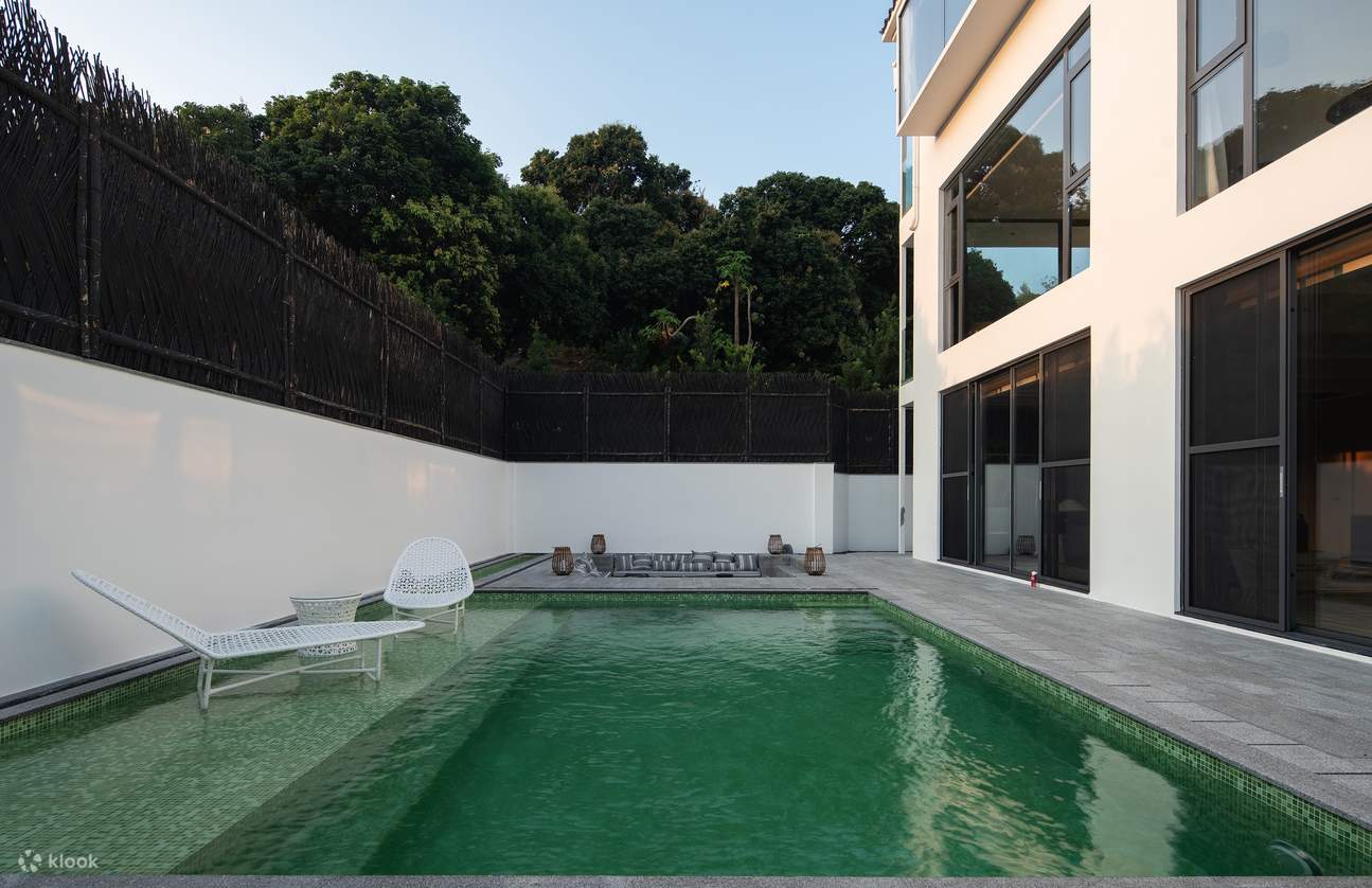 青琅泳池庭院套房