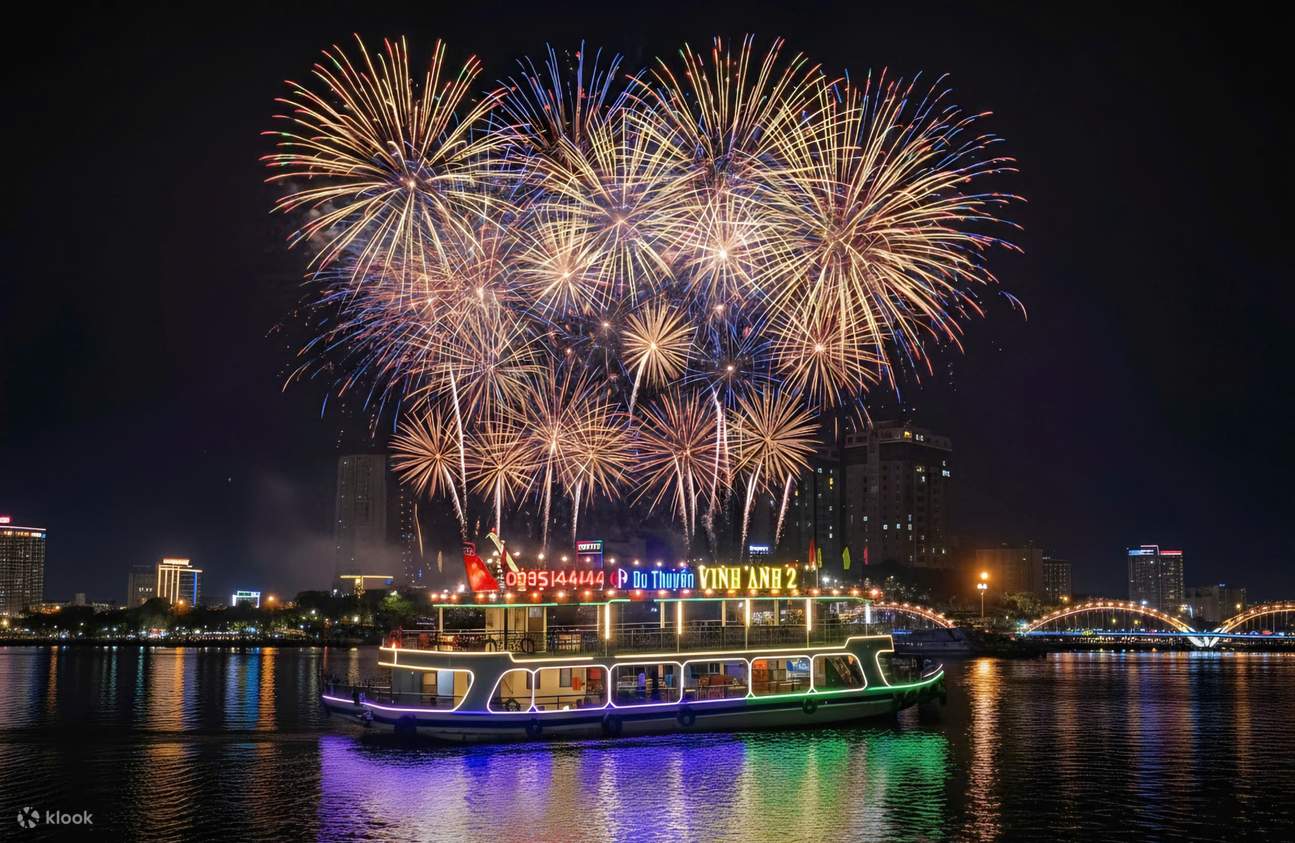 Vé Du Thuyền Vĩnh Anh Khám Phá Sông Hàn Về Đêm ở Đà Nẵng