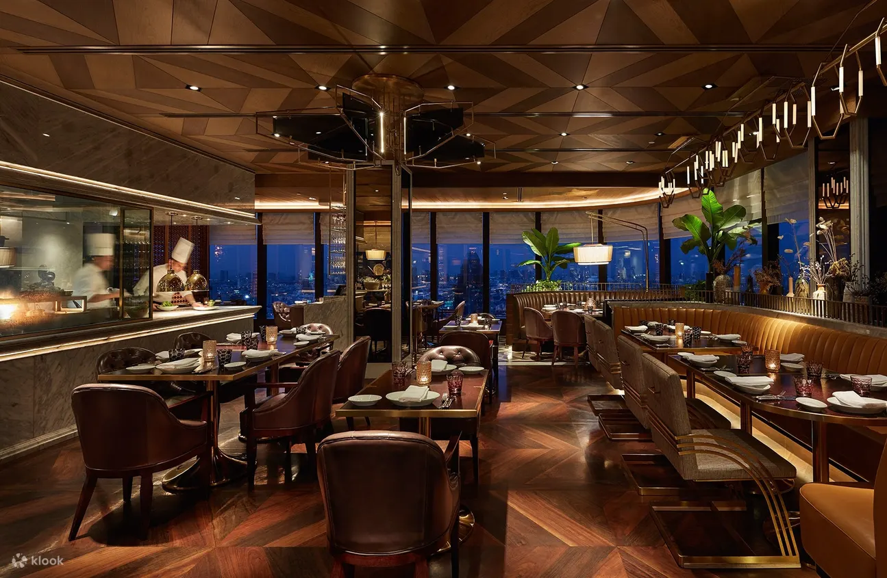 曼谷柏悦酒店 Penthouse Bar + Grill 34 楼 The Grill 餐厅