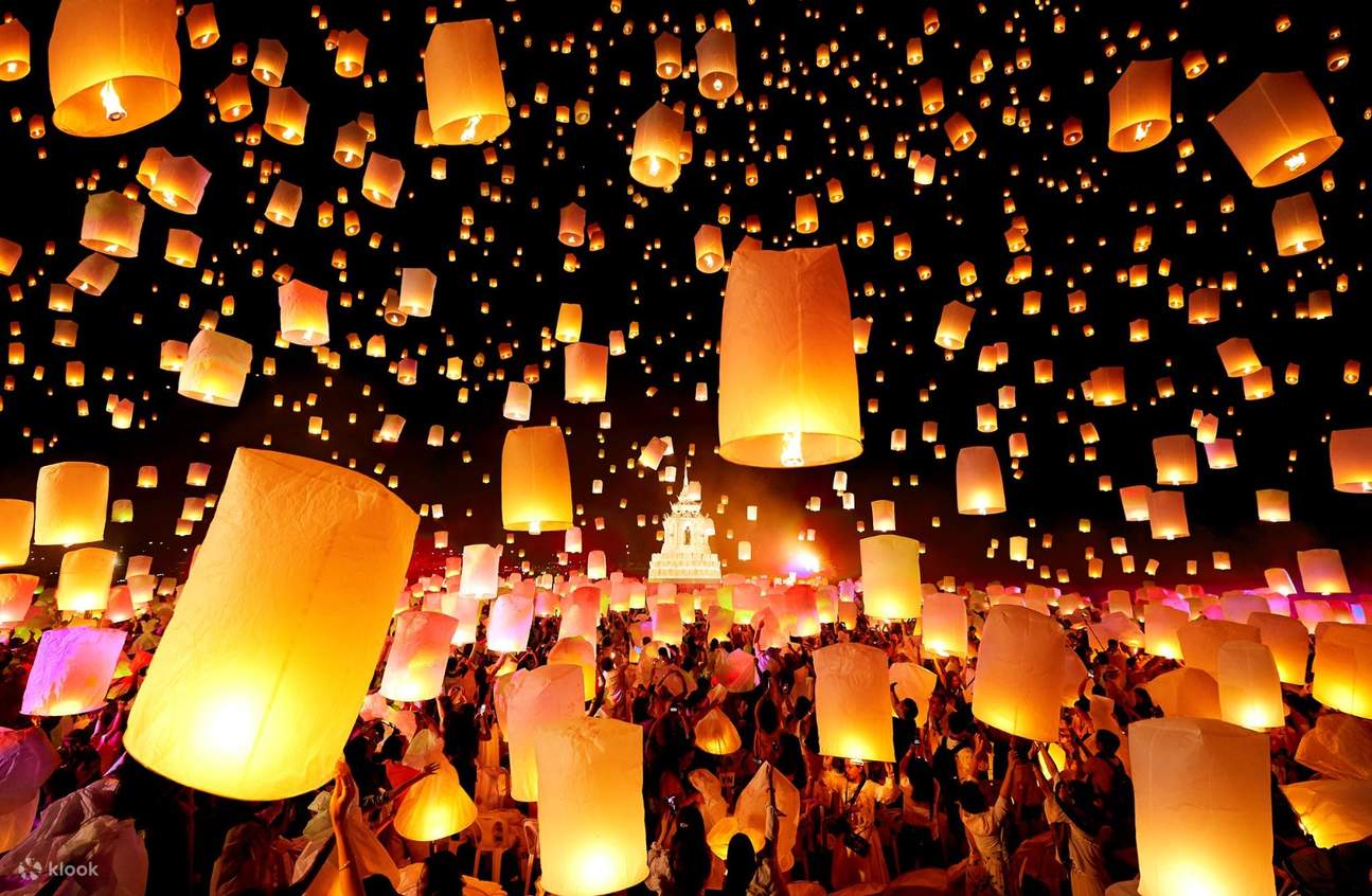 Chiang Mai CAD Khomloy Sky Lanterns Festival Klook客路