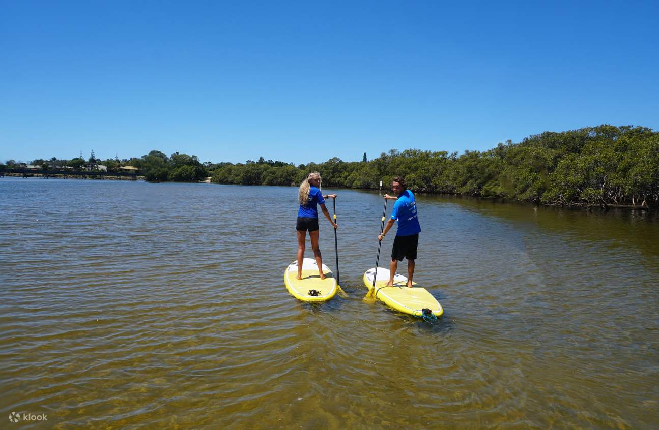 Stand Up Paddle Board Lesson In Byron Bay by Let's Go Surfing Klook