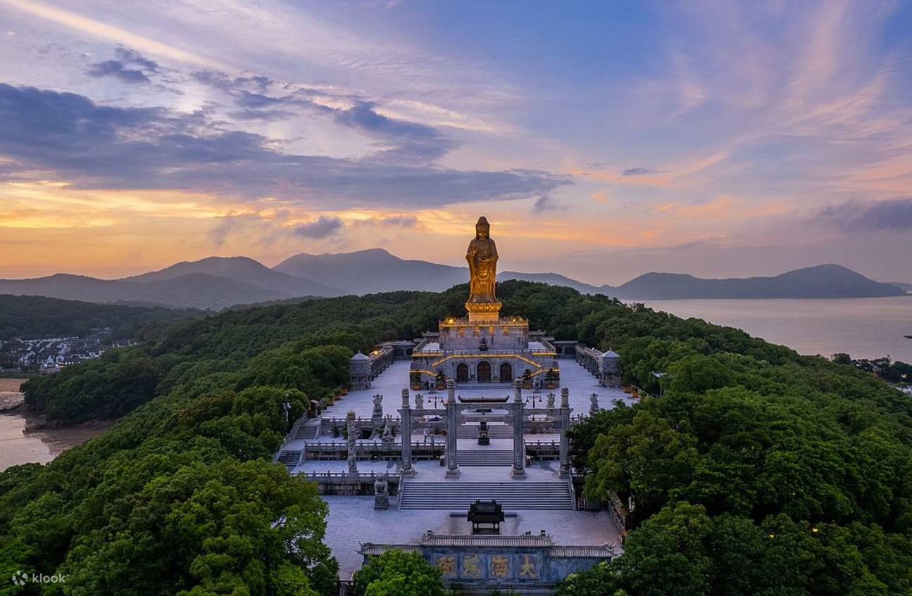 上海発 浙江省 普陀山 2日間ツアー（海天仏国 普陀山＋中国仏教名山＋