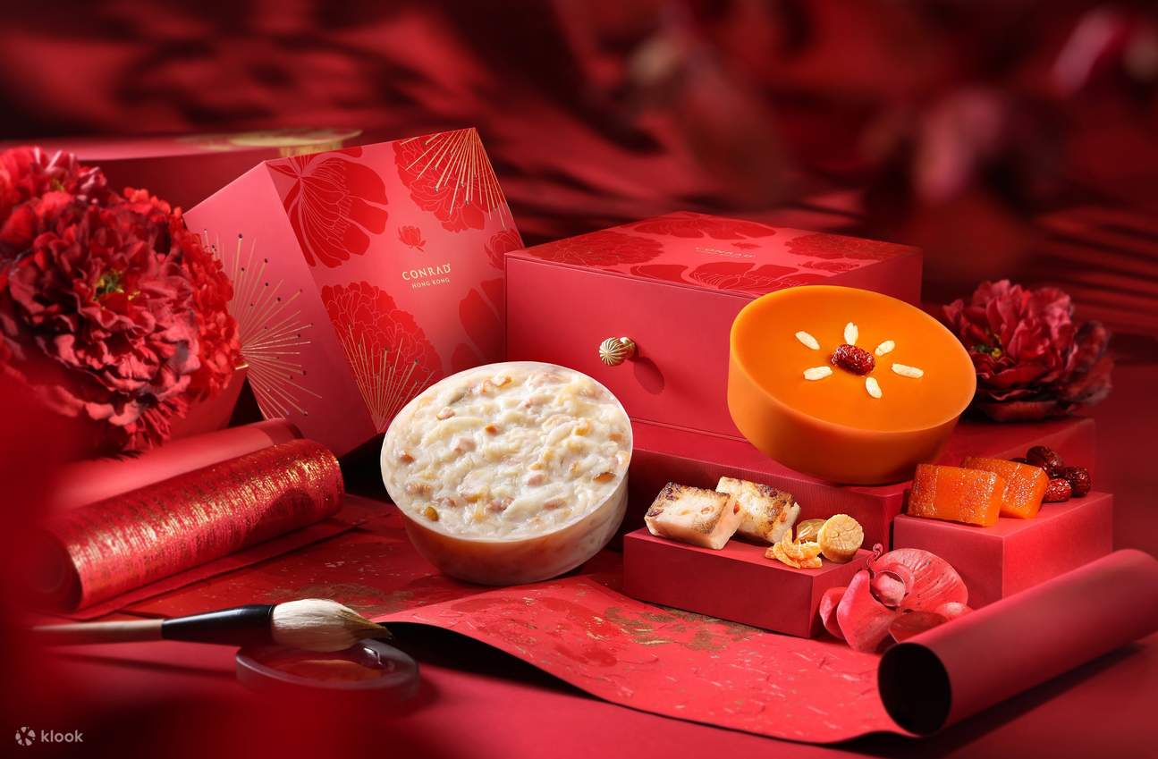 73718-Conrad Hong Kong - Golden Leaf CNY Pudding | 8/1 - 28/1 Pick up at  Central | 2025 CNY Offer - Klook Singapore