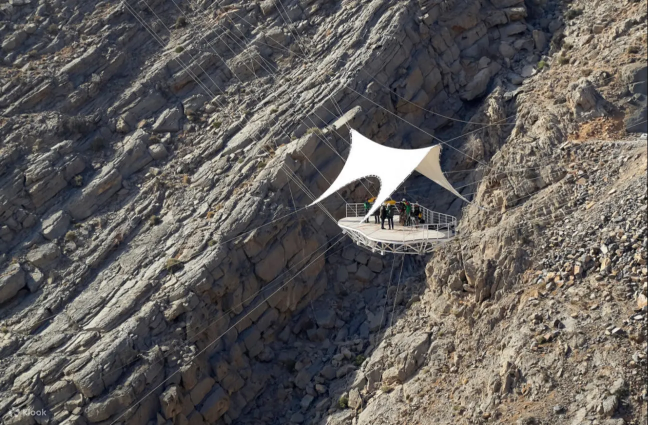 Ras Al Khaimah Zipline Adventure Dubai United Arab Emirates Klook