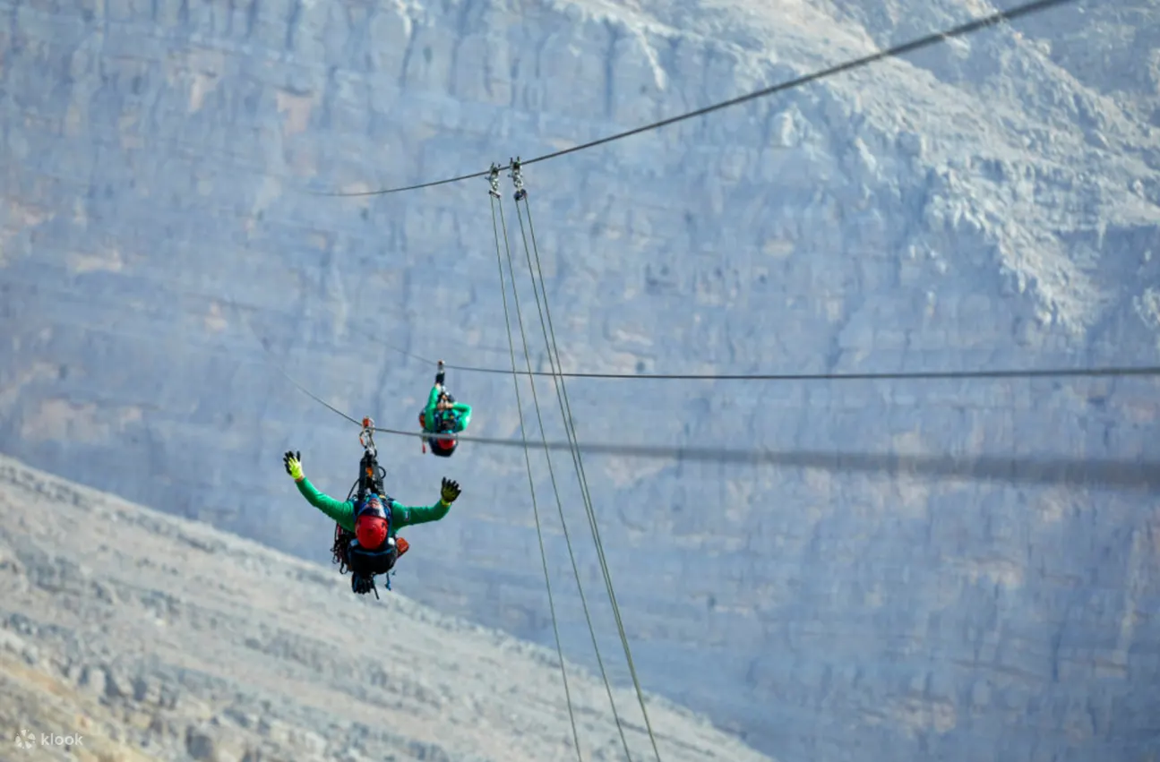 Ras Al Khaimah Zipline Adventure Dubai United Arab Emirates Klook